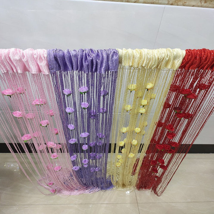 BowLift | Rose Thread Door Curtain
