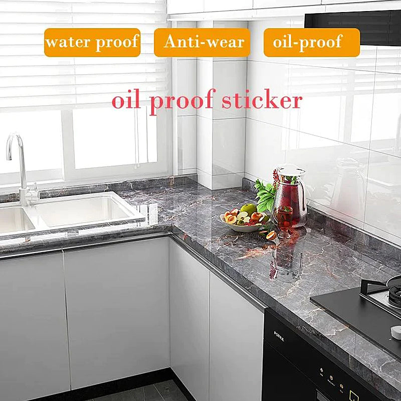 Oil-proof Marble Stickers | Bowlift
