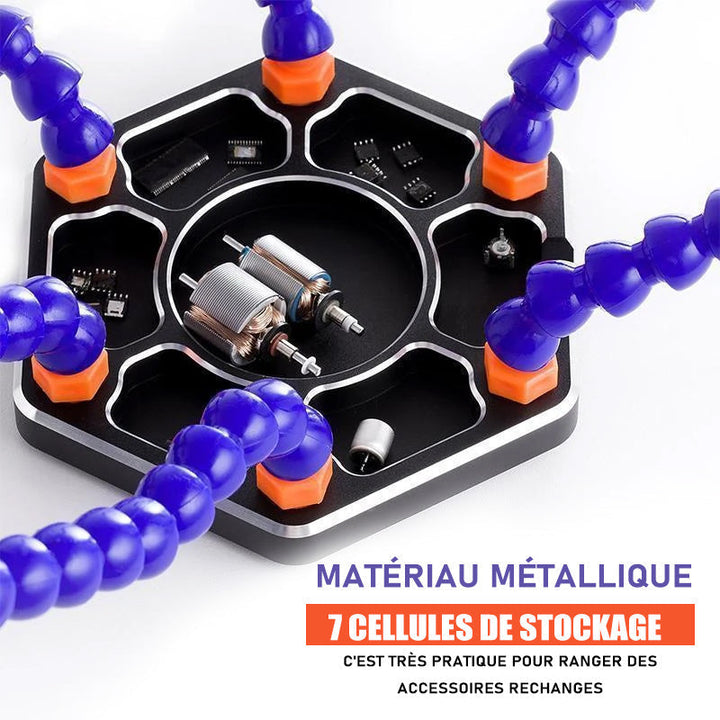 Aluminum alloy sweat base with flexible arms | Bowlift