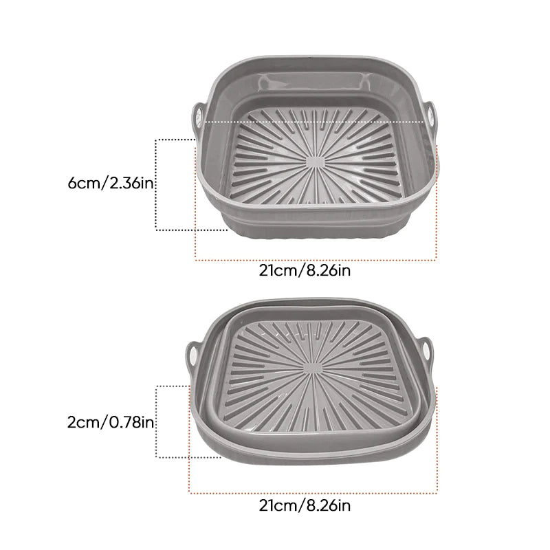 BowLift | Air fryer grill pan made of silicone