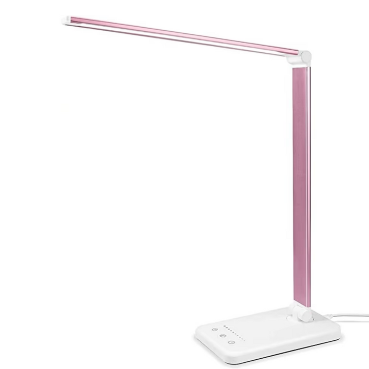 BowLift | LED Desk Lamp - Table Lamp with USB Charging Port, 5 Light Settings and Brightness Levels