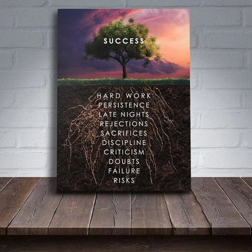 Success - Canvas Wall Art Painting | Bowlift