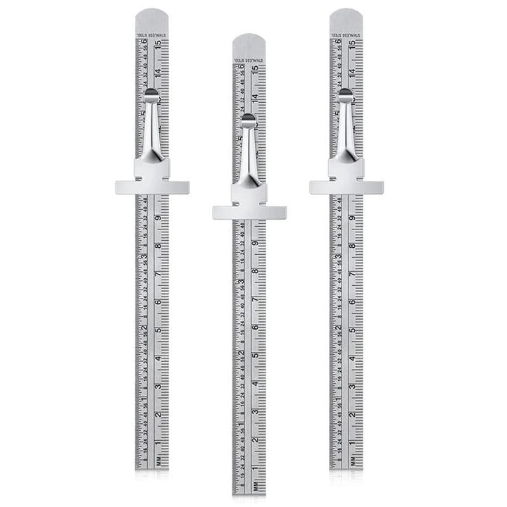 BowLift | Stainless Steel Ruler with Removable Clip