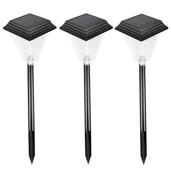 BowLift | Solar LED Path Lights with Crystal Light Effect – Waterproof Outdoor Lighting for Garden and Driveway
