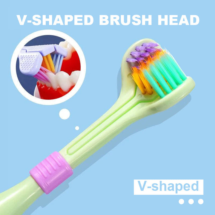 BowLift | Three-sided toothbrush
