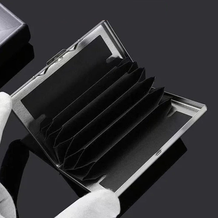 BowLift | Ultral thin card case with theft and demagnetization protection