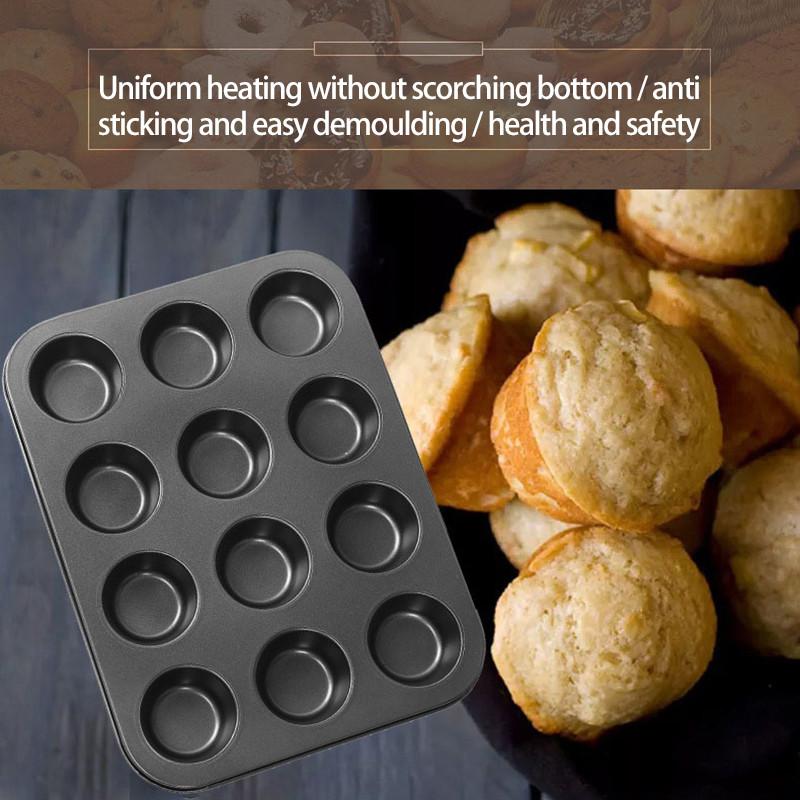 12 Molds Muffin And Cupcake Tray Bowlift