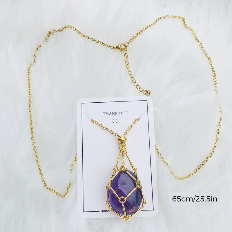 BowLift | Shiny Crystal Stone Necklace