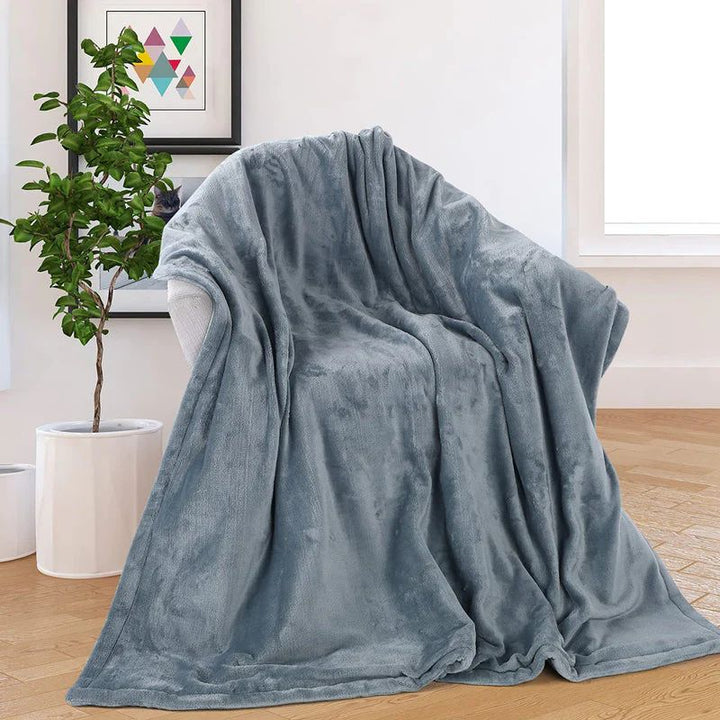 BowLift | Electrically heated flannel blanket with USB charging