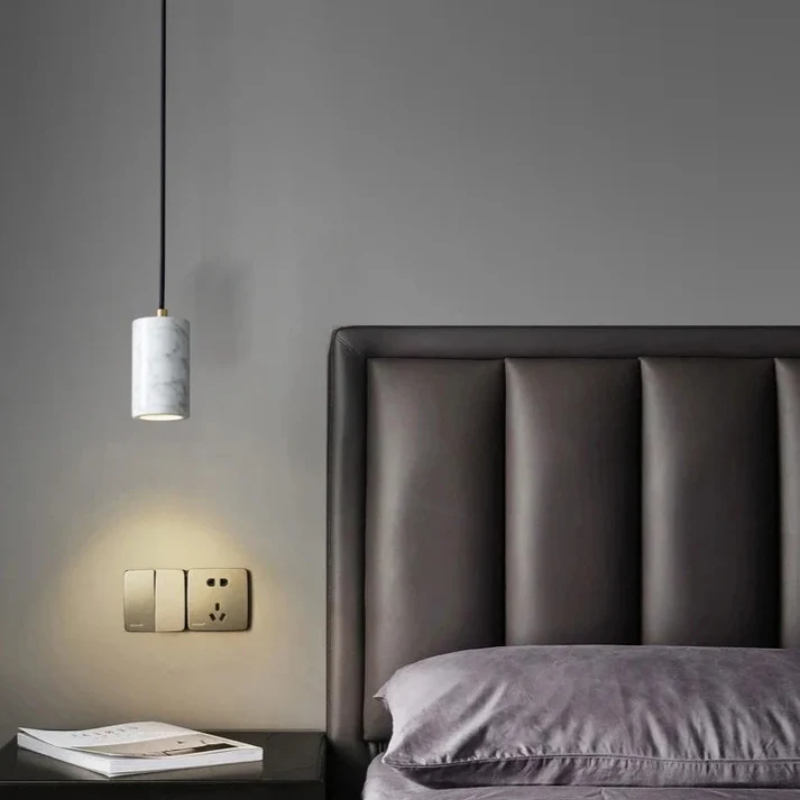 BowLift | Minimalistic Marble LED Pendant Light