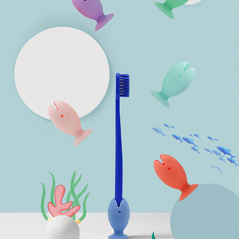 Silicone case for the toothbrush in fish shape | Bowlift