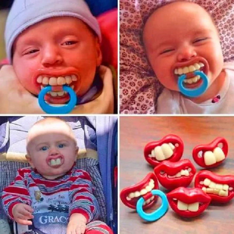 BowLift | Funny Teeth Baby Pacifier