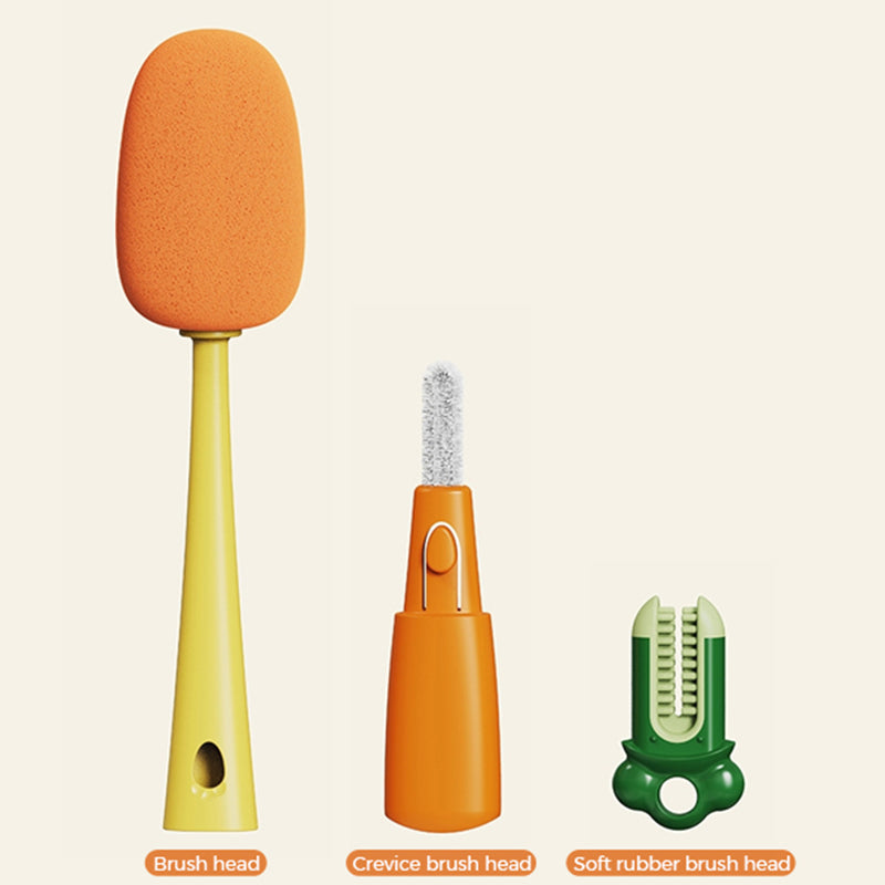 Multifunctional Carrot Cleaning Brush | Bowlift