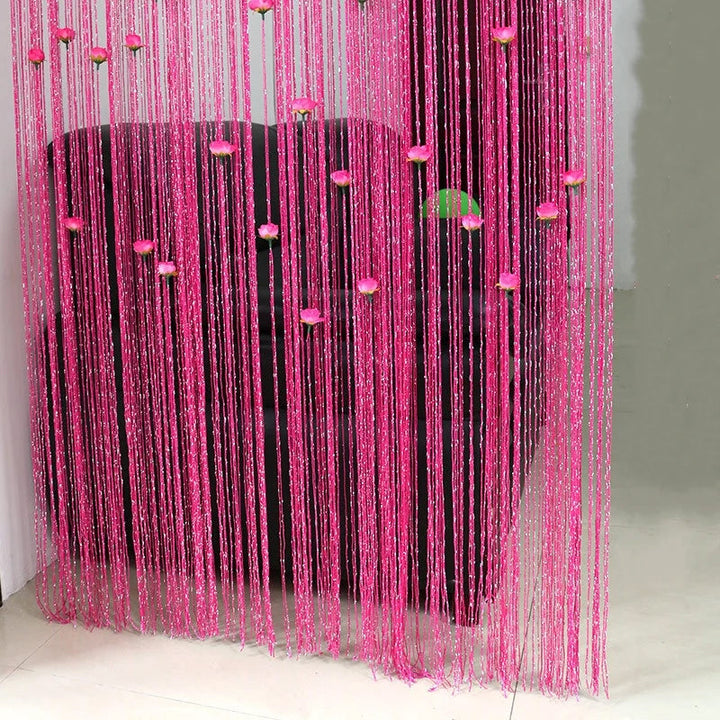 BowLift | Rose Thread Door Curtain
