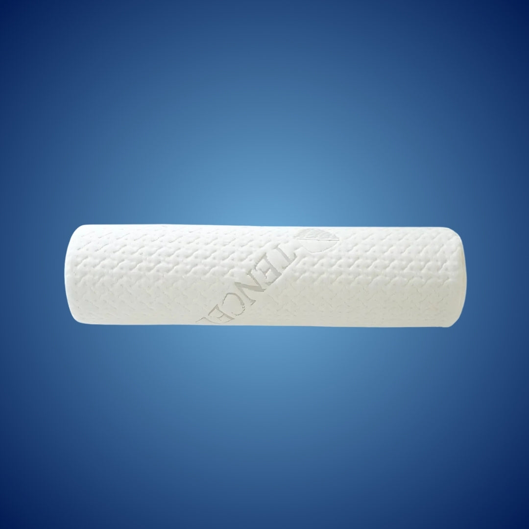 RelaxPosture Memory Foam Neck Roll Pillow – Perfect for Sleep, Travel, and Pain Relief with Ergonomic Support Bowlift