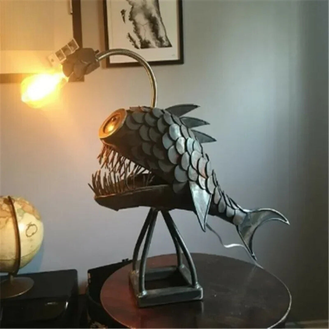 Glowfish Retro Table Lamp Bowlift