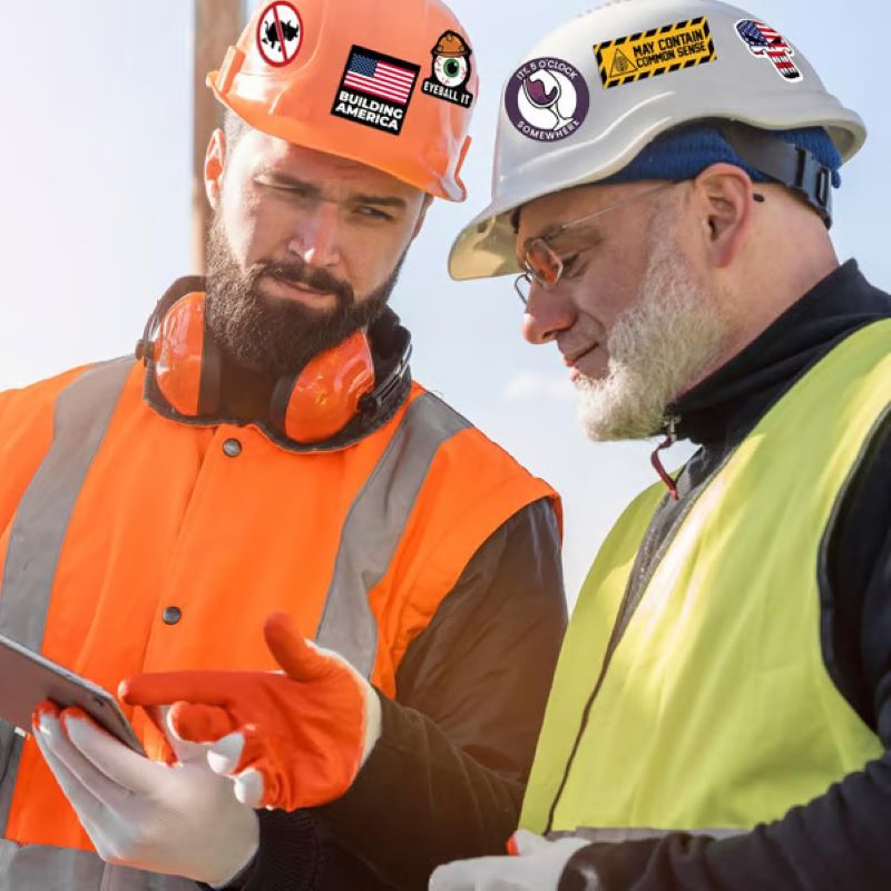 BowLift | 150 Pcs blue collar funny stickers‍️