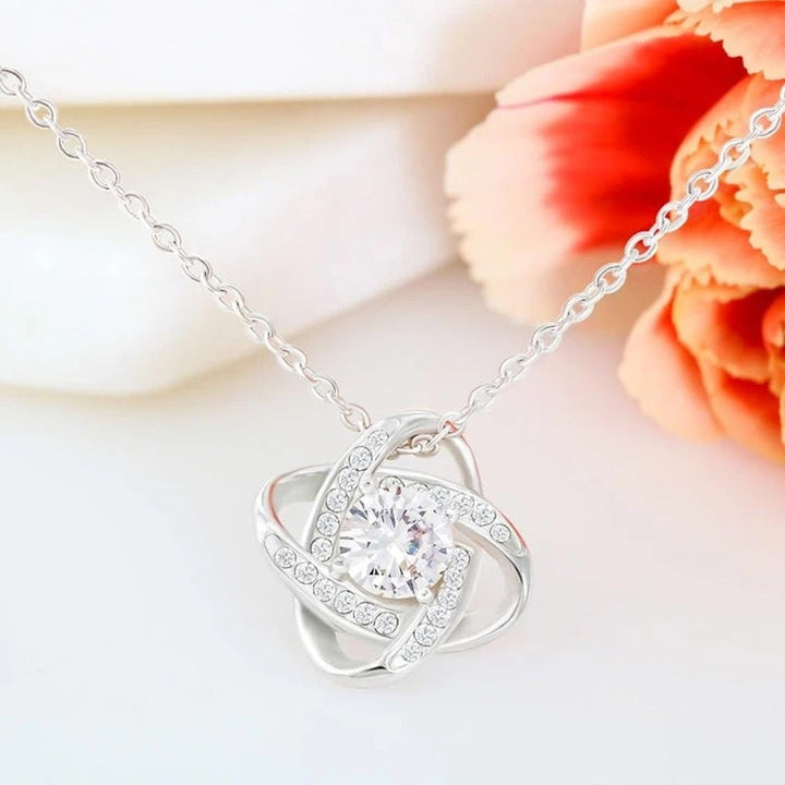 BowLift | To my daughter dear knot necklace