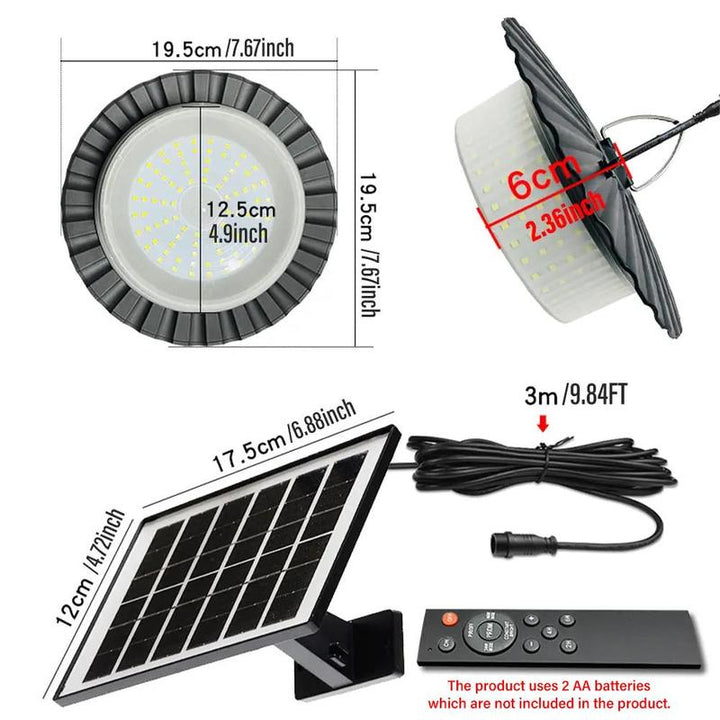 BowLift | Solar Shed Barn Light