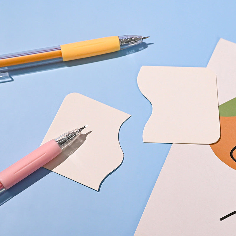 BowLift | Morandi Cartoon Pattern Student Universal Knife Pen