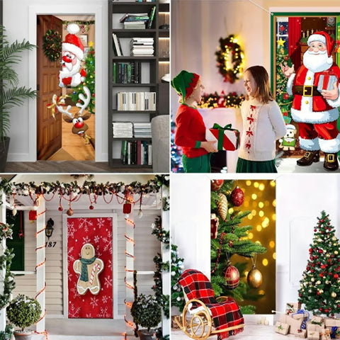 BowLift | Christmas decoration door cover