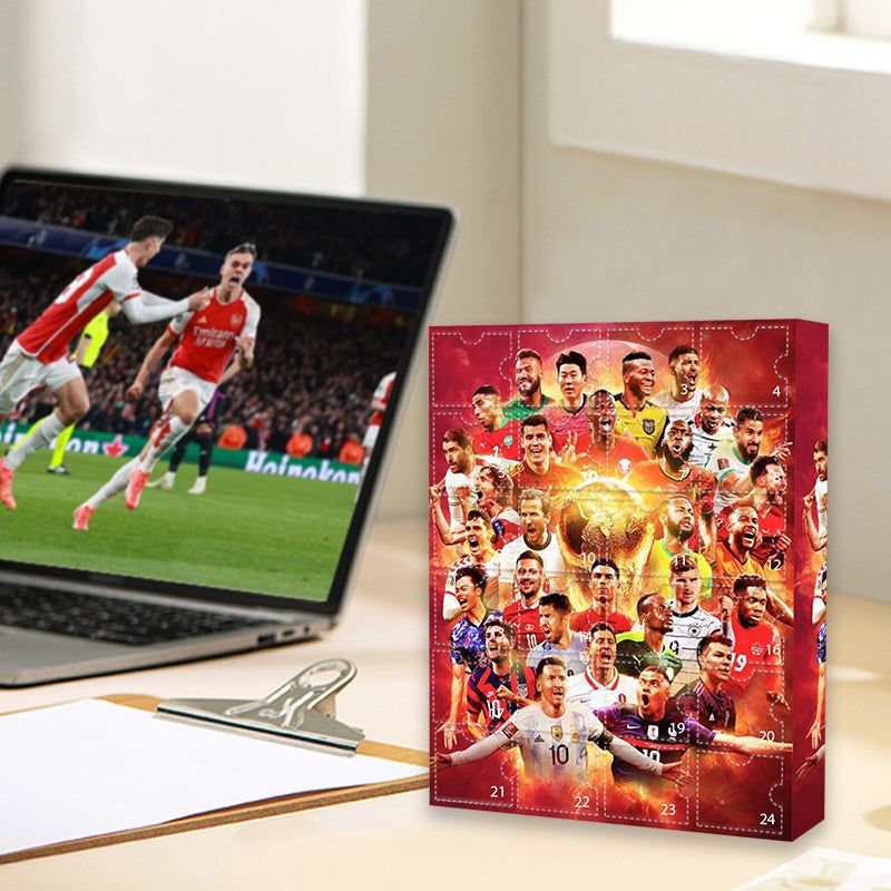BowLift | GiftGoal - Advent Calendar Football Set for Christmas Gift