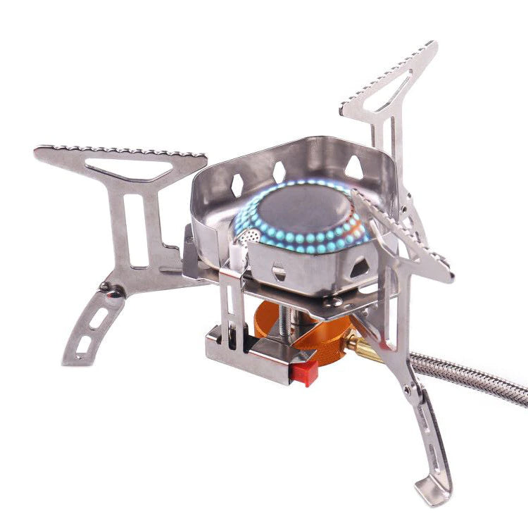 Windproof Outdoor Camping Gas Stove | Bowlift
