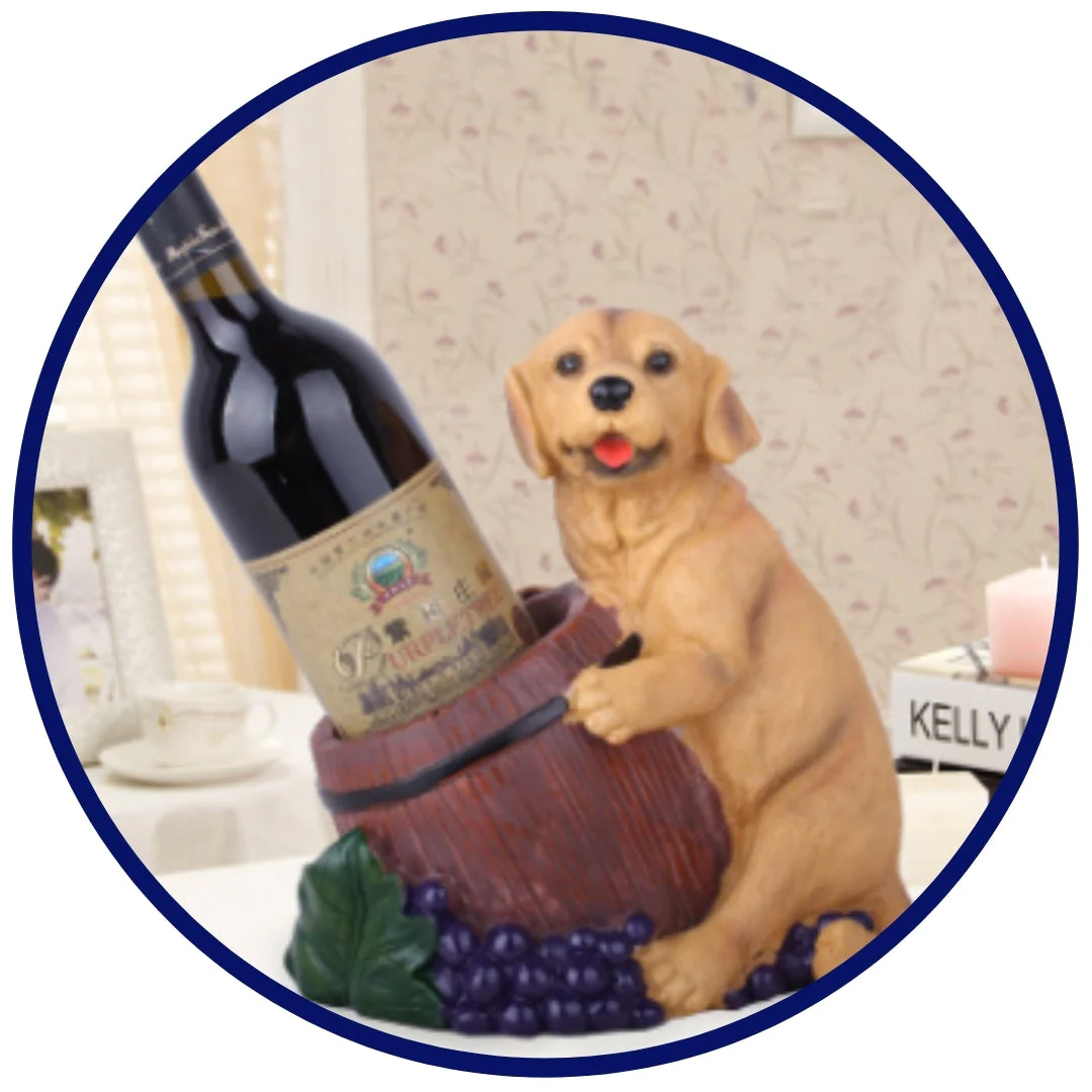 BowLift | Wine Dog Ornament
