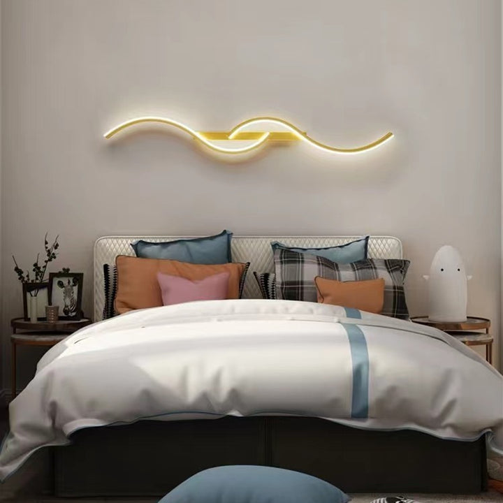 Minimalist Luxury LED Wall Sconce - Multiple Sizes, Finishes, and Dimming Options