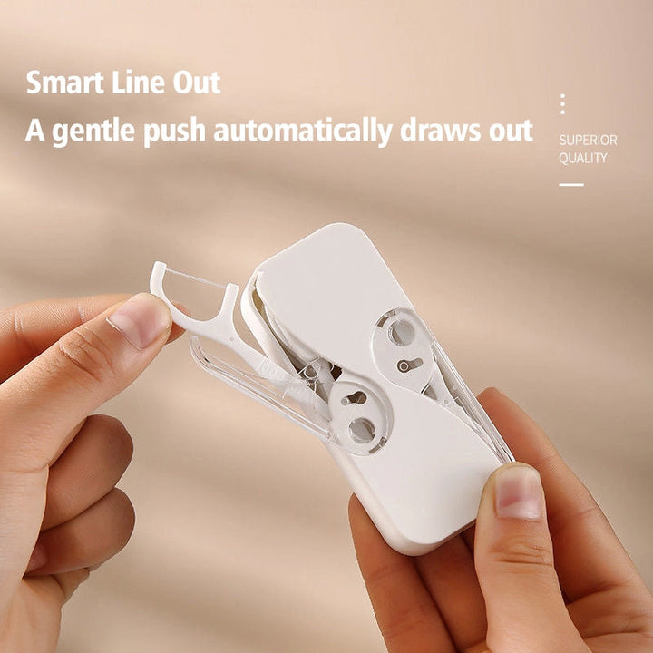 BowLift | Portable Floss Dispenser (with 50 Floss)