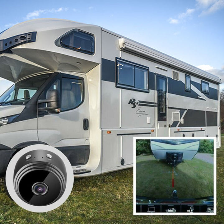 1080p Magnetic WiFi Mini Camera RV Trailer Rear View Camera Bowlift