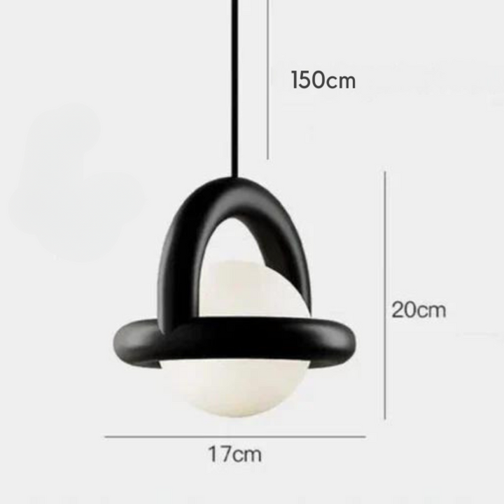 BowLift | Elegant LED Spherical Pendant Lamp