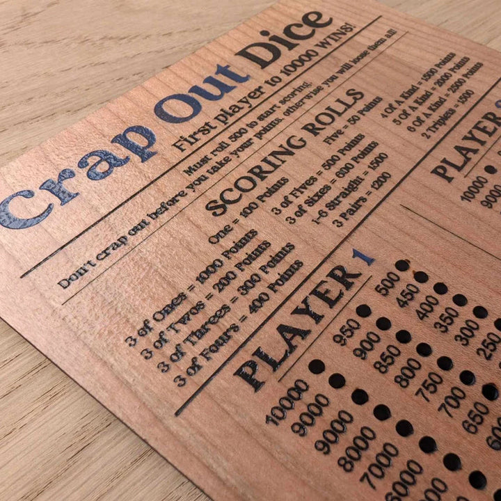 BowLift | Crap Out Dice Scoreboard