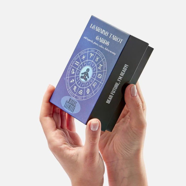 BowLift | Learning cards Tarot deck with meanings on it