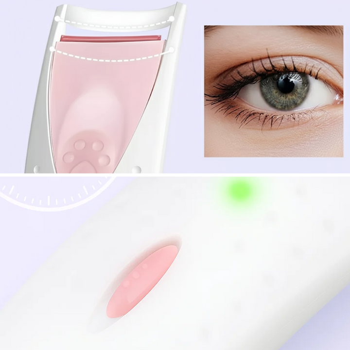 Long-Lasting Lift – Anti-Burn Comb – Quick Heat-Up – Safe Natural Curl – For All Lash Types Bowlift