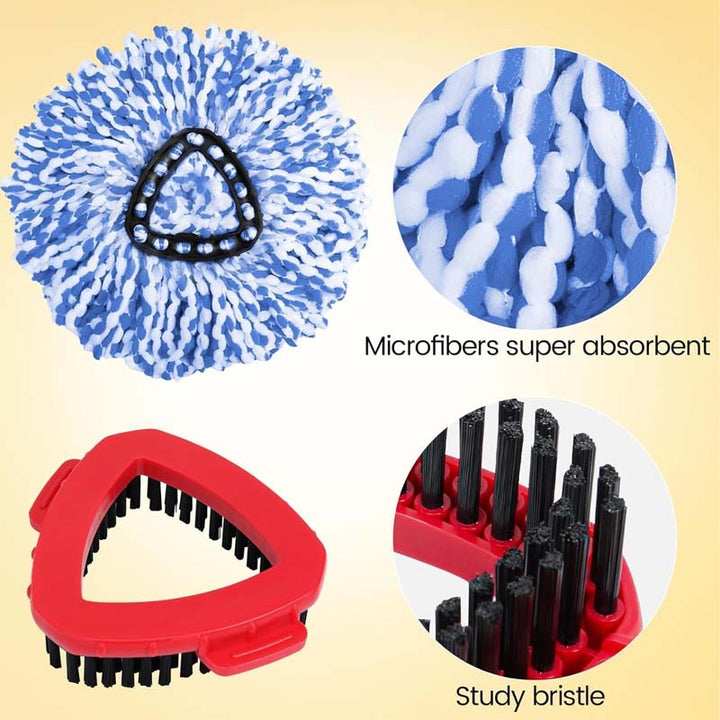 BowLift | Triangle Rotating Mop Accessory Set