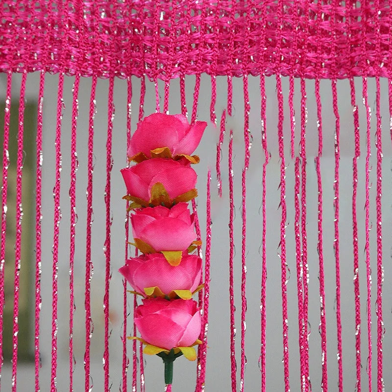 BowLift | Rose Thread Door Curtain