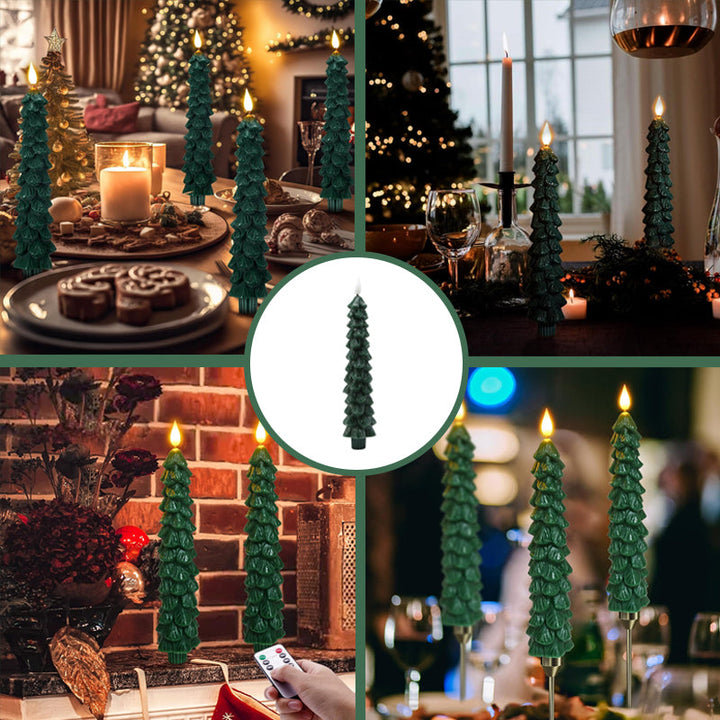 BowLift | LED Christmas Tree Candles with Remote