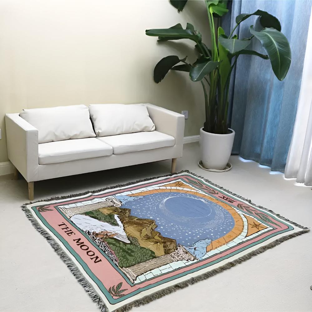 BowLift | Moon Tarot Tapestry Blanket