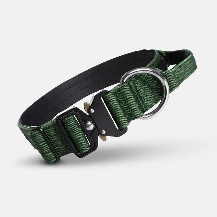 Tactical Dog Collar with Handle – GripMaster Bowlift