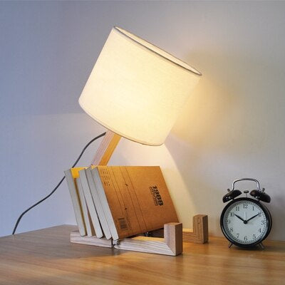 BowLift | Modern Solid Wood Table Lamp