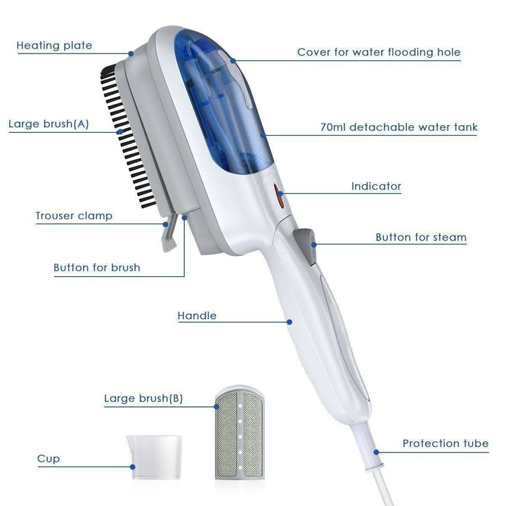 BowLift | Upgrade Version: Portable Brush Steam Electric Iron - LIMITED SALE, ENDING THIS WEEKEND