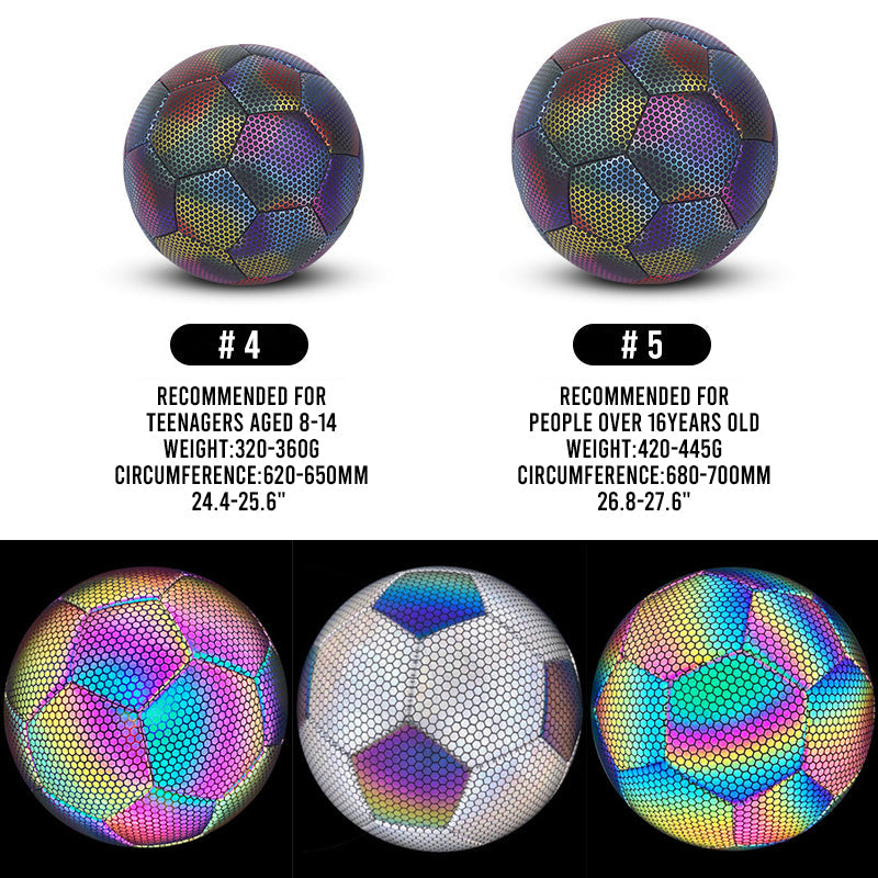 BowLift | Reflective Glowing Soccer Ball