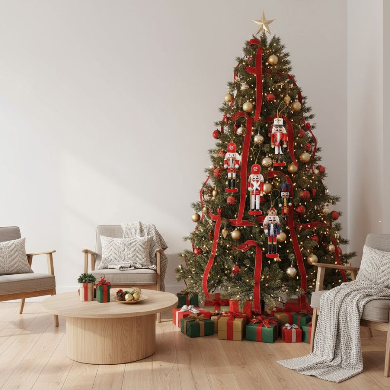 BowLift | MerrySoldier - Hanging nutcracker soldier inspired decoration set
