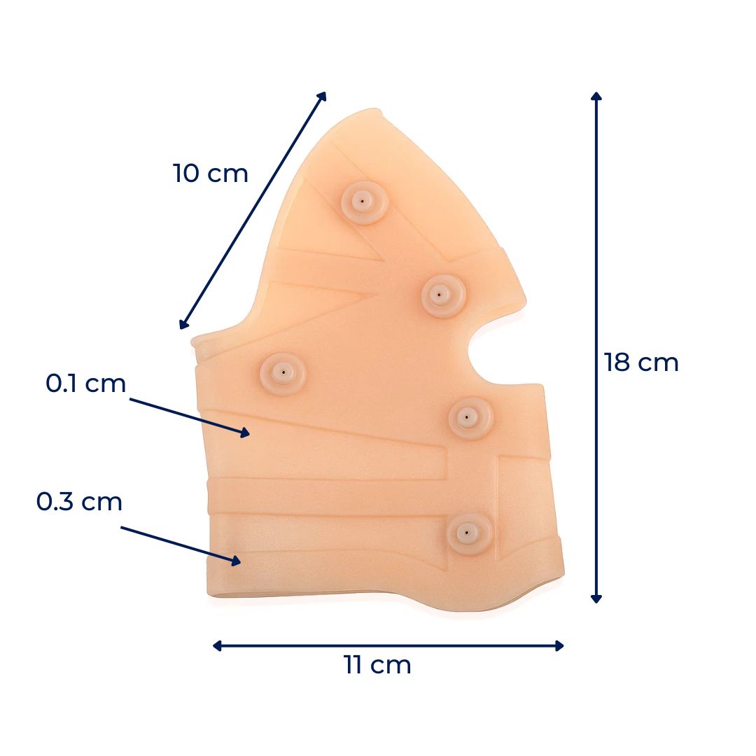 Stimulates Circulation for Fast Recovery – Silicone Anti-Slip Fit – For Running & Arthritis Pain Bowlift