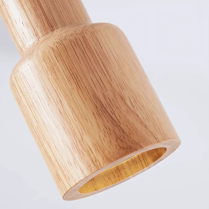 BowLift | Scandinavian Modern LED Pendant Lamp of Wood