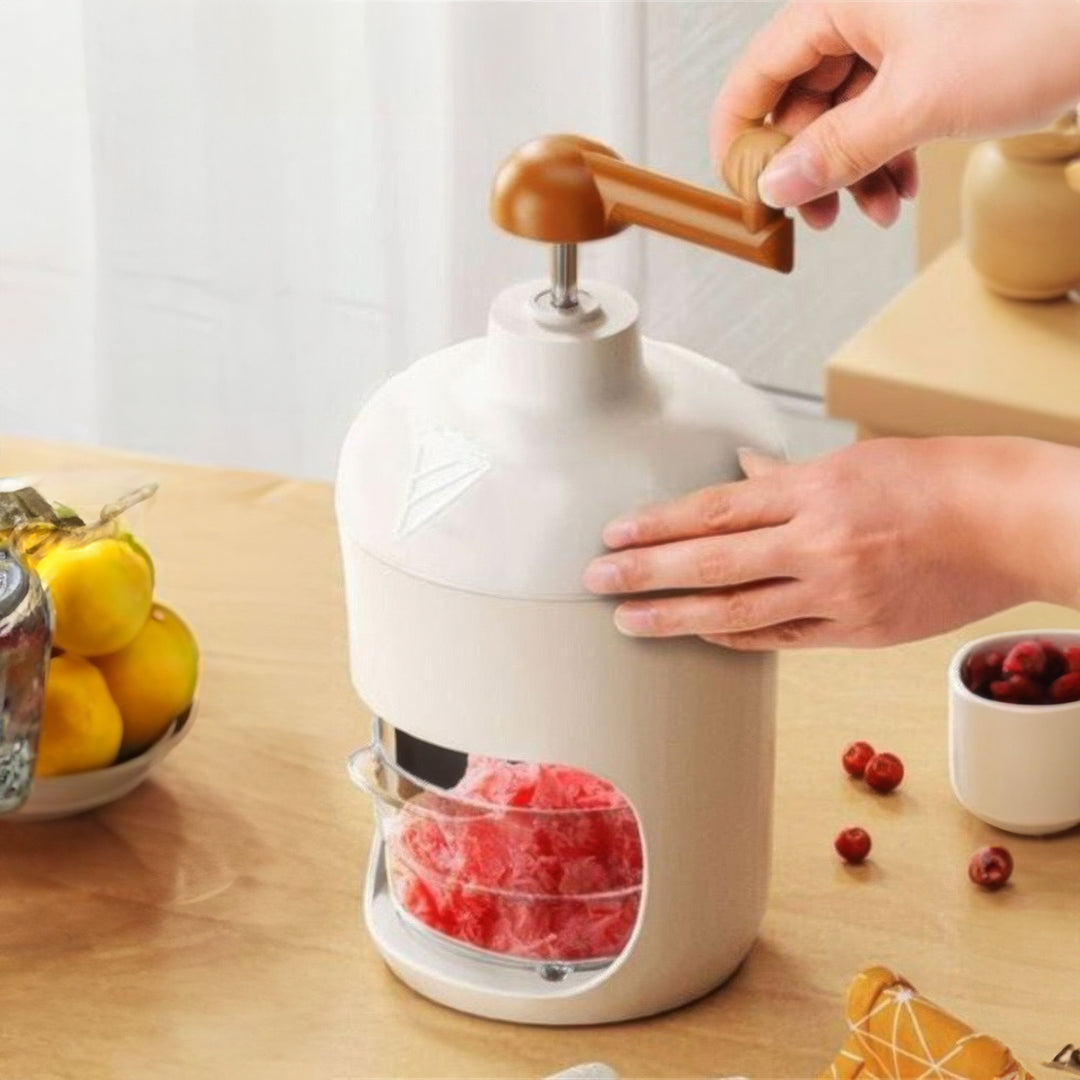 BowLift | Portable Crushed Ice Maker for Fluffy Snow-Like Ice