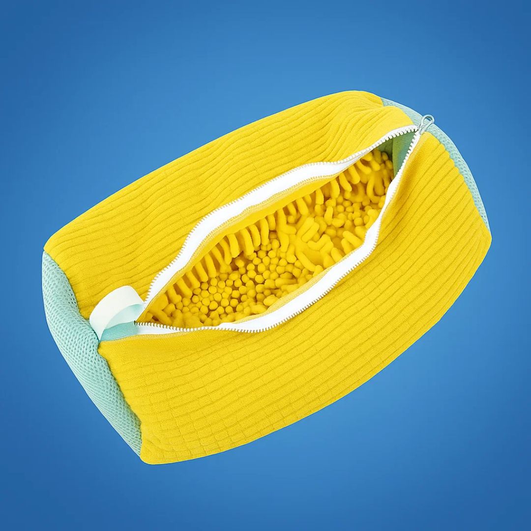 ShoeGuard | Shoe Washing Machine Bag – Protective Cushioning – Mesh Fabric – Trainer Care Bowlift