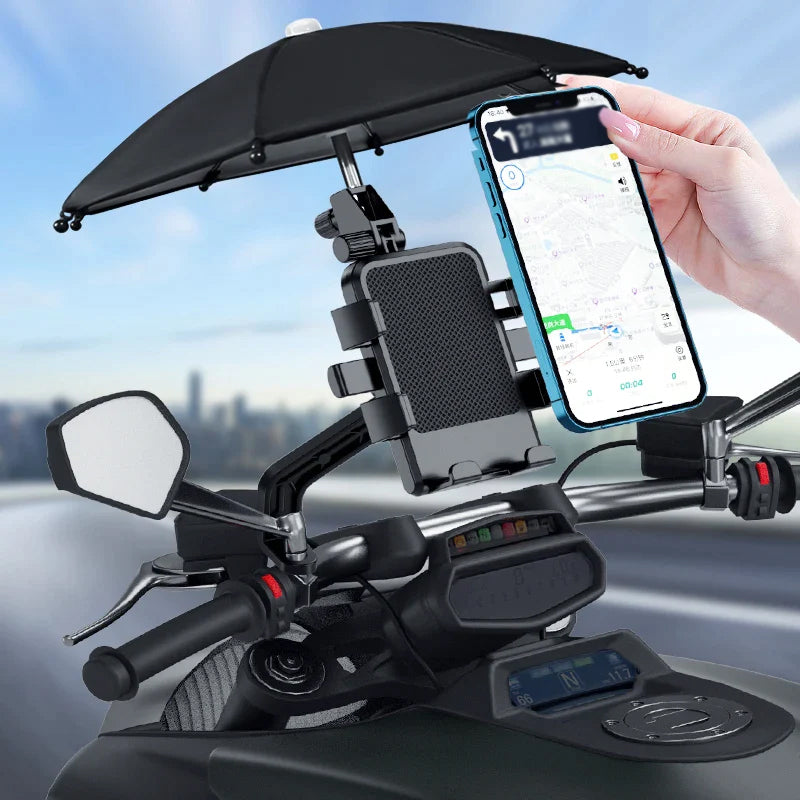 BowLift | Motorcycle Phone Holder with Umbrella