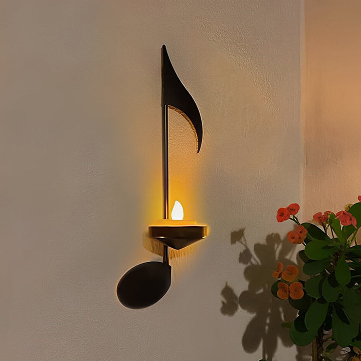 BowLift | Candle holder with music notes